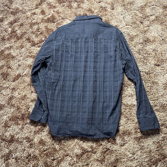 Rock and Republic Button Down Long Sleeve Black Shirt Men’s Size Extra Large XL - Picture 9 of 9